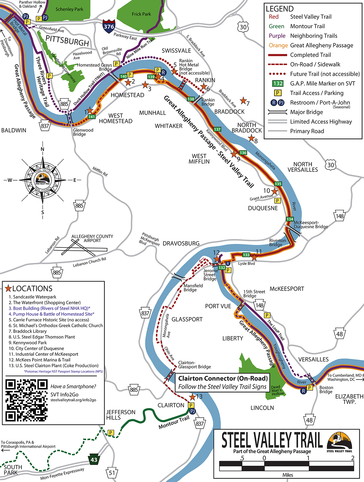 Ohio River Mileage Chart